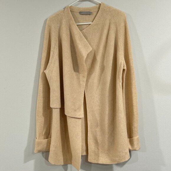 Vince Wool Open Front Sweater Women's Size L - Picture 1 of 7